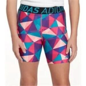 NWT Adidas Aeroready Girls' Destiny Prism Softball Sliding Shorts Large